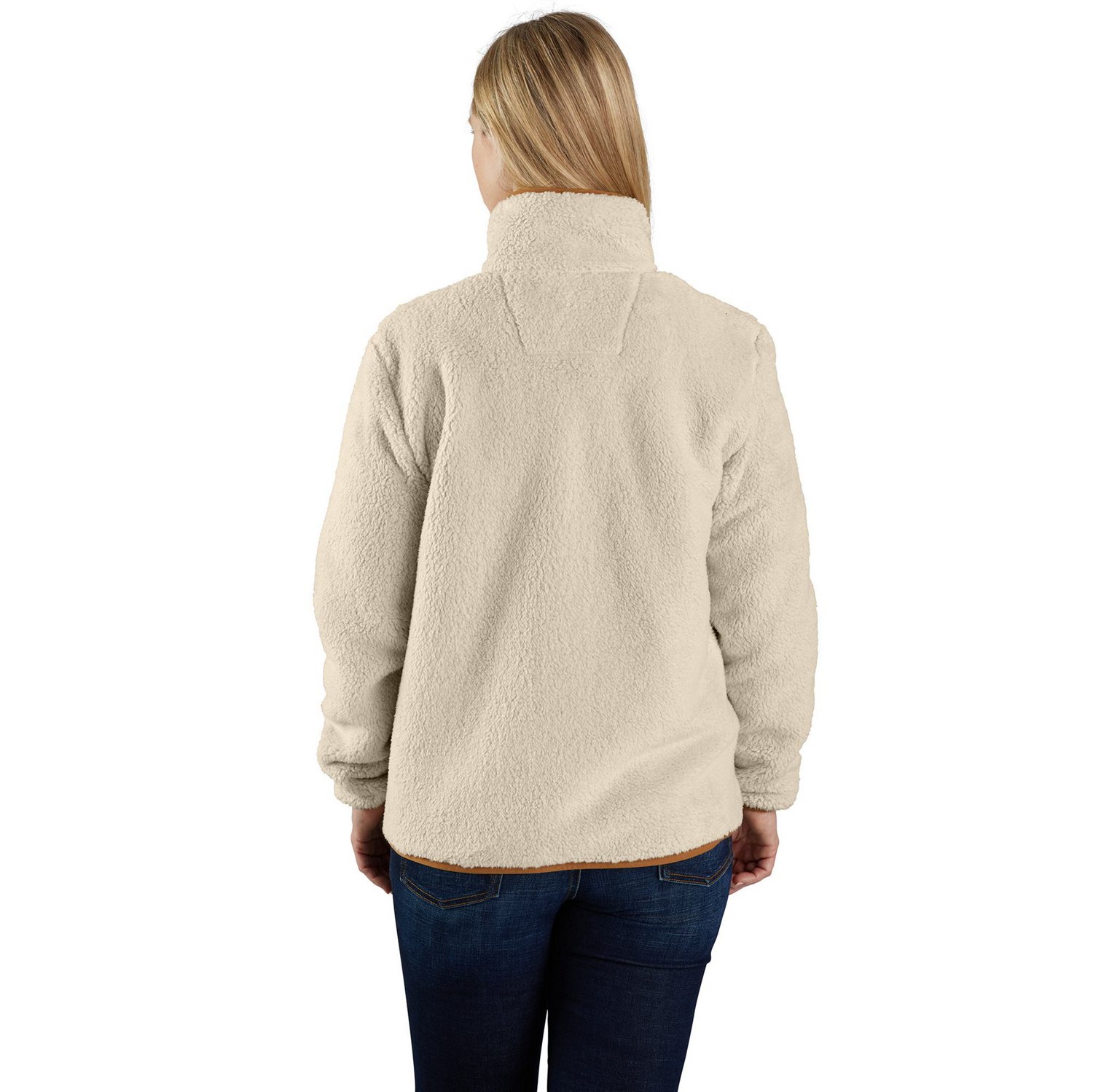 Carhartt Women's Loose Fit Fleece Pullover                                                                                       - view number 3