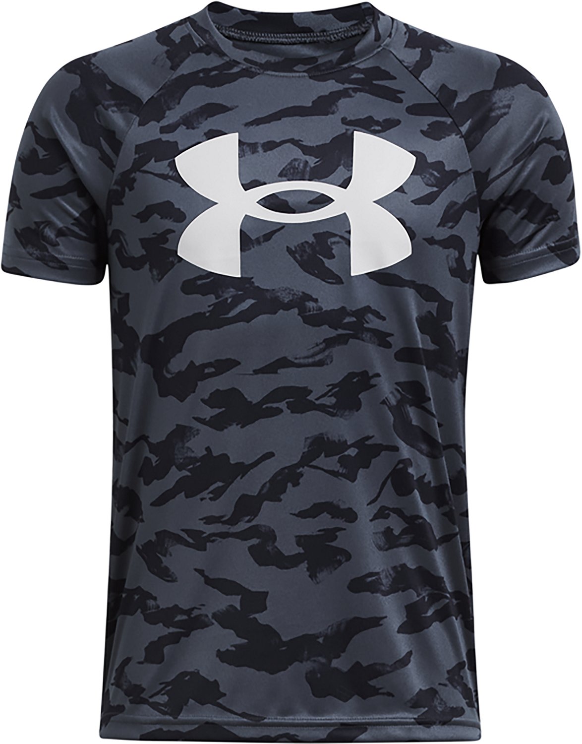 Under factory Armour Boys Logo Print Short Sleeve T-Shirt UA Sz 10 12 Medium Lot NEW