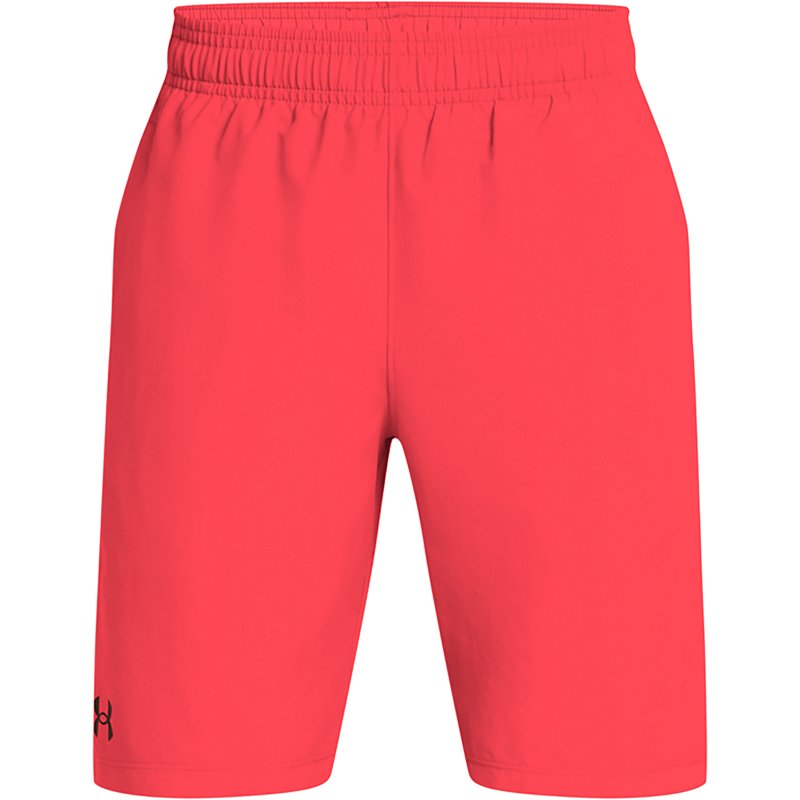 Under Armour Boys' Woven Shorts Racer Red/Black, Large - Boys Athletic Shorts at Academy Sports