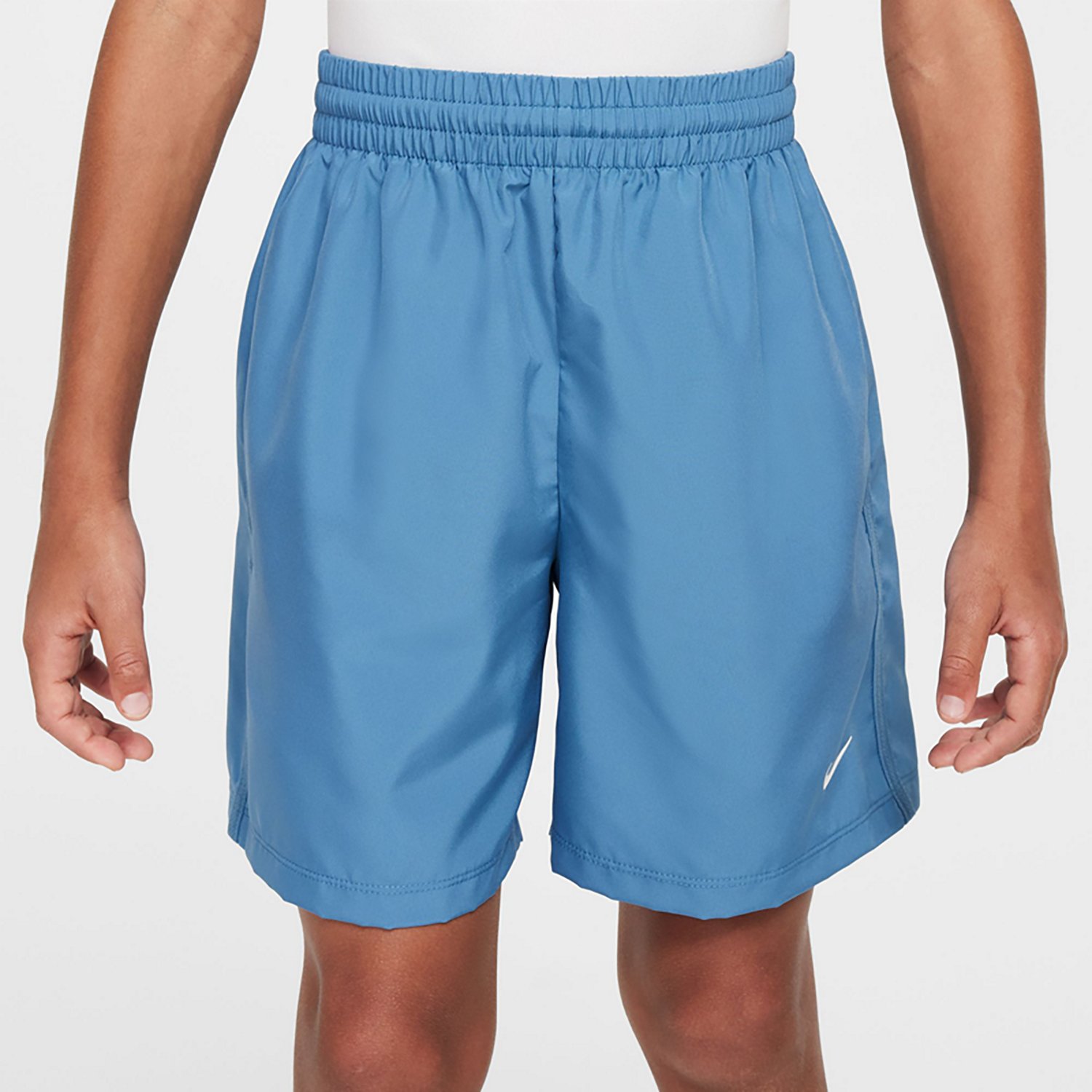 Blue nike shorts boys deals