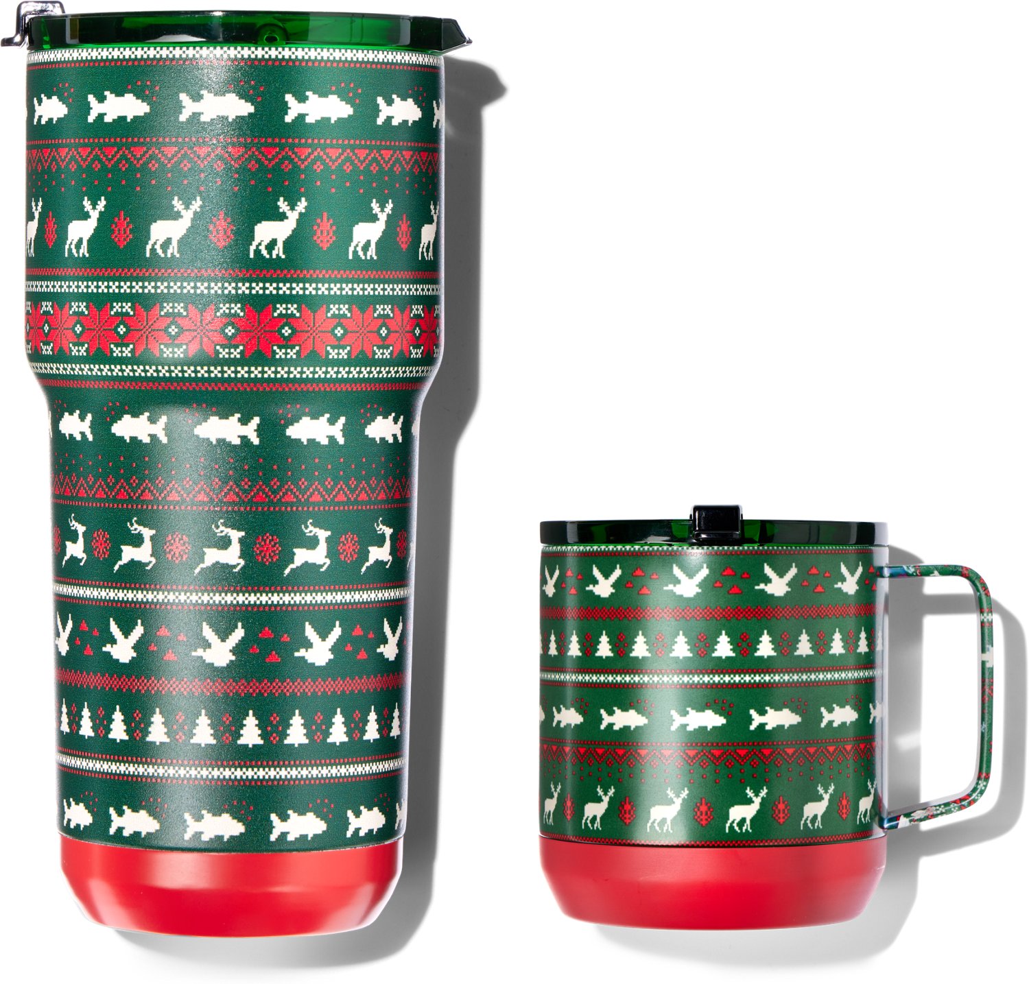 Magellan Outdoors Holiday Camo Tumbler and Mug Market Set