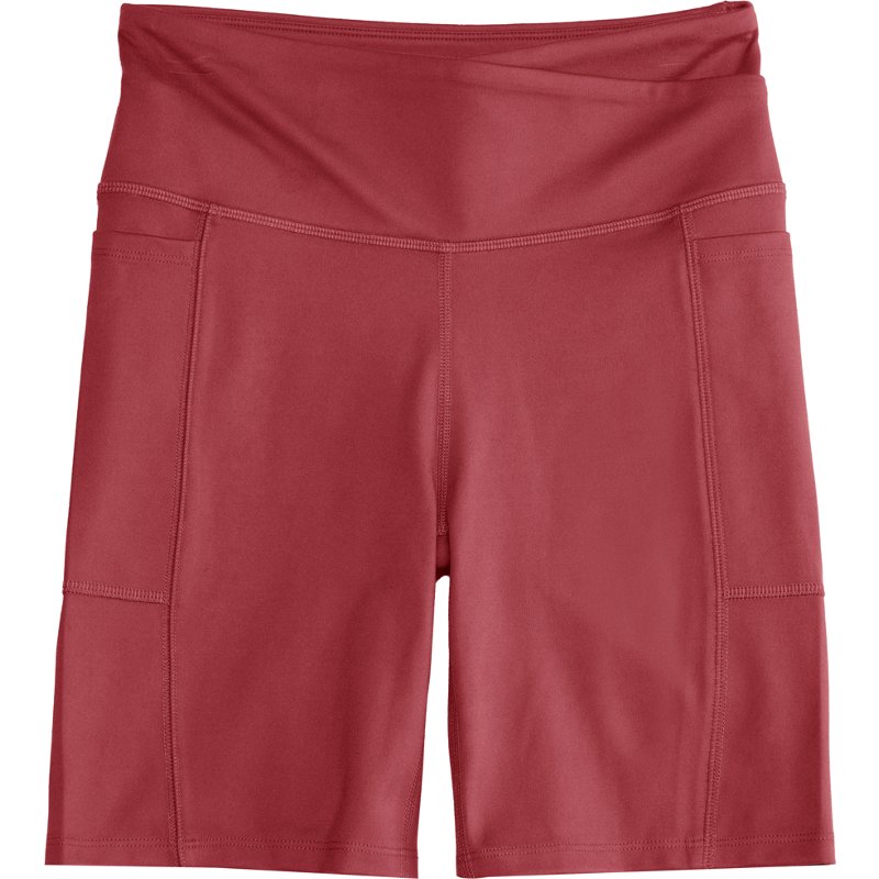 Freely Women's Lila Luxe Bermuda Shorts Earth Red, Medium - Women's Core/Basic Bottoms at Academy Sports