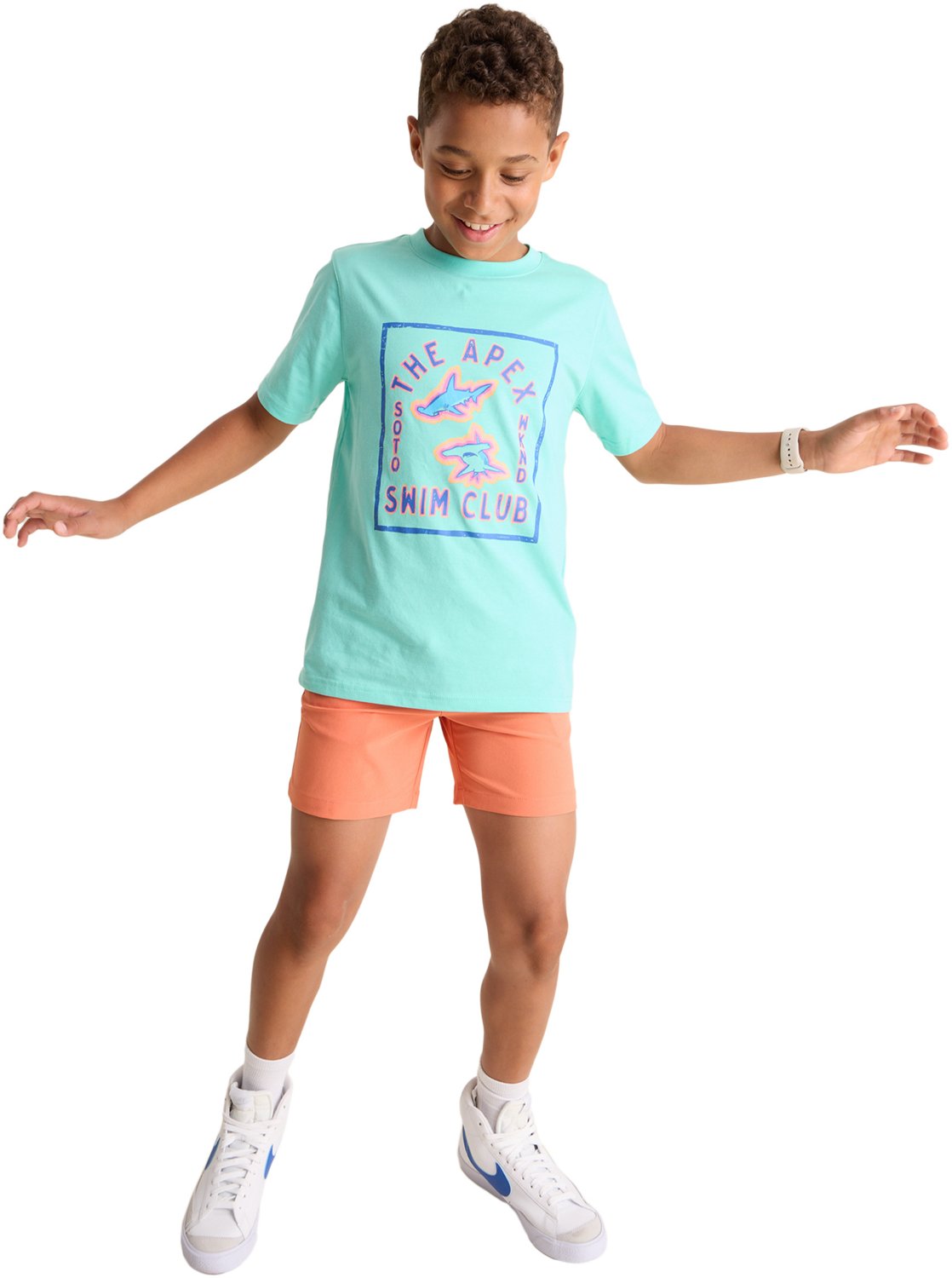 Chubbies Boys' Apex Swim Club Short-Sleeve T-shirt - view number 4