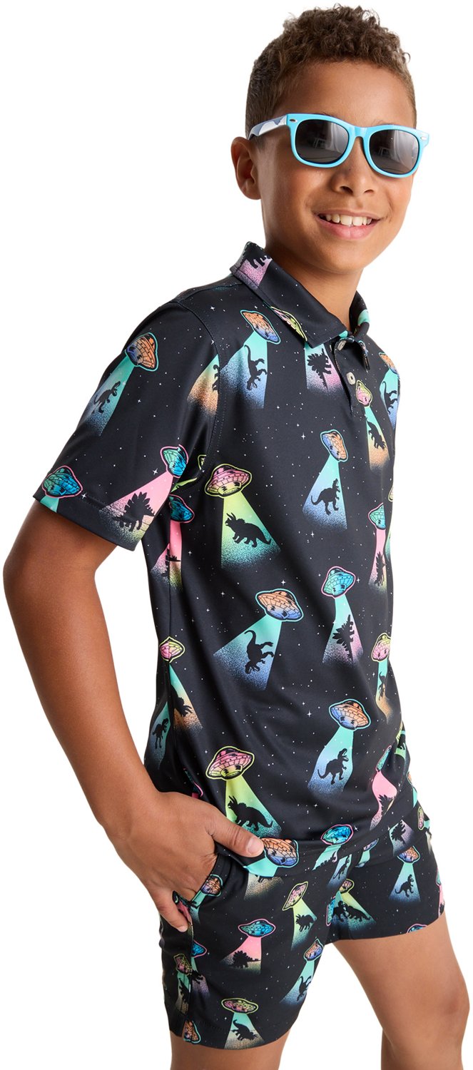 Chubbies Boys' The Beam Me Up Polo Shirt - view number 2