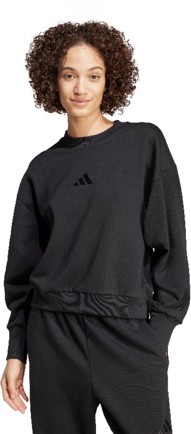 adidas Women's ALL SZN Fleece Loose Sweatshirt - view number 2
