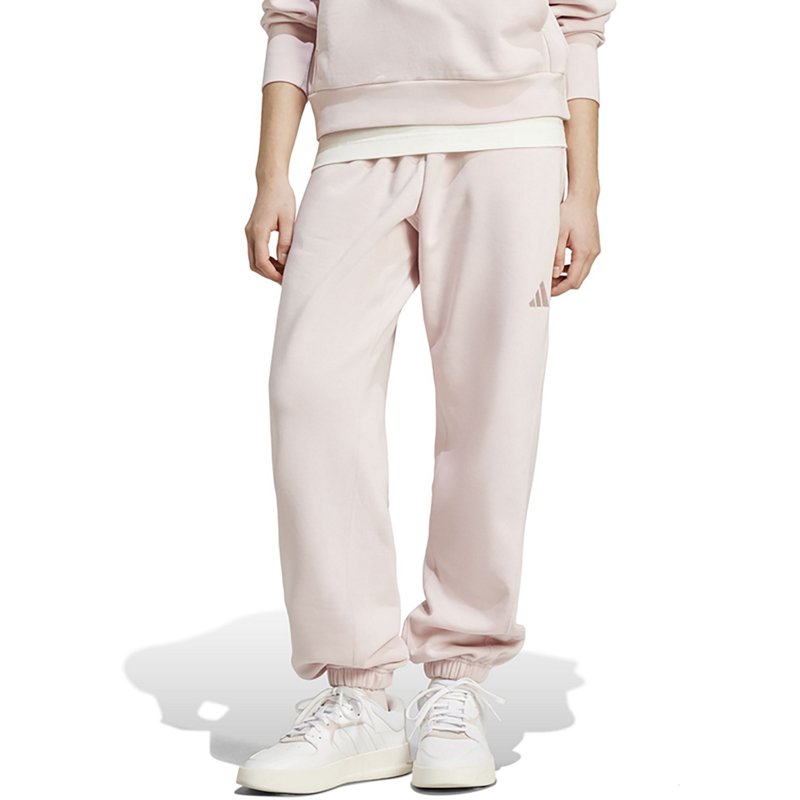 adidas Women's ALL SZN Fleece Loose Pants Light Pink, Medium - Women's Athletic Fleece at Academy Sports