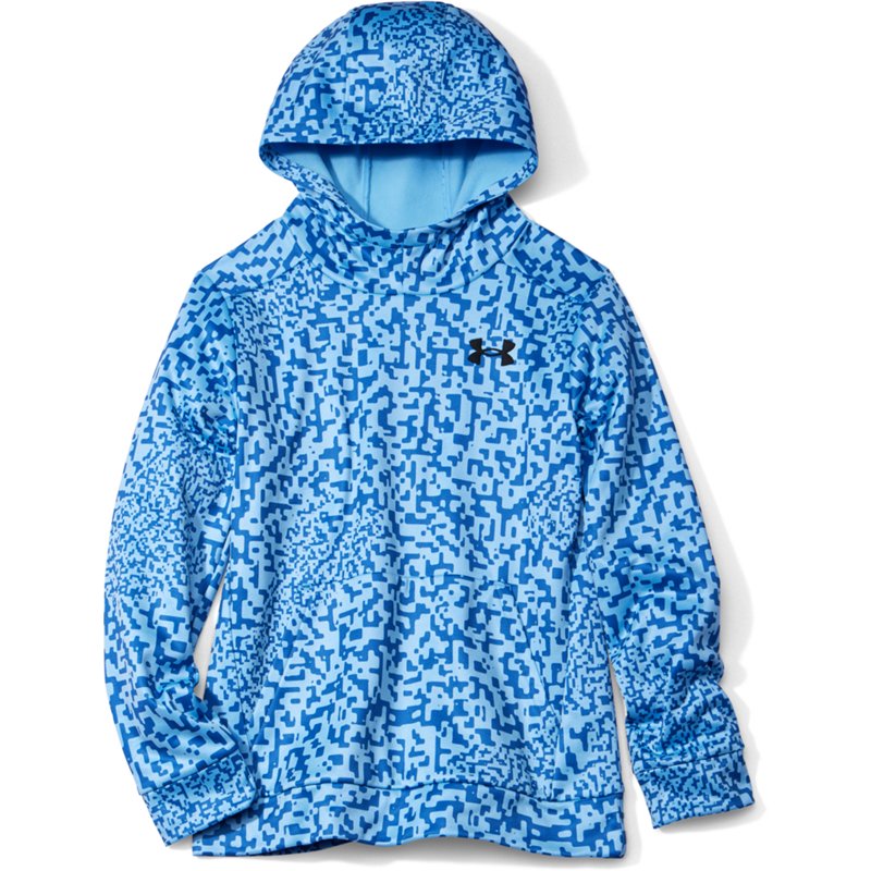 Under Armour Boys' AF Printed Hoodie Horizon Blue/Tech Blue/Black, Small - Boy's Fleece at Academy Sports