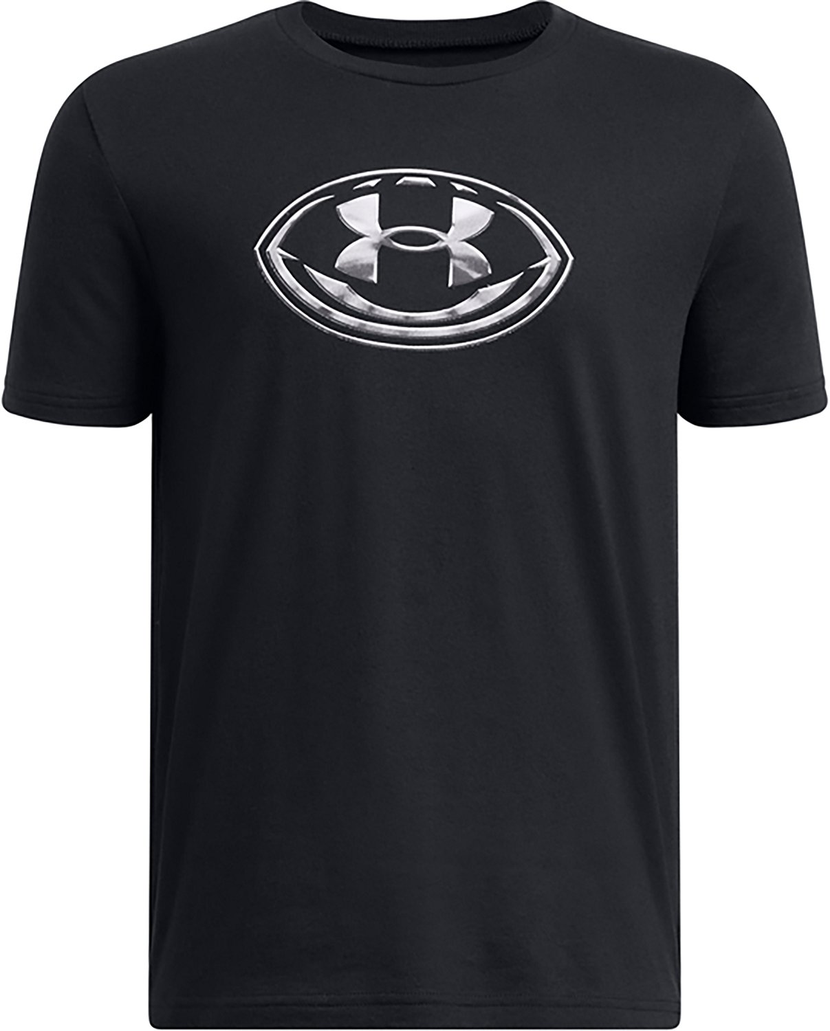 Under Armour Boys' Football Icon Short Sleeve Tee                                                                                - view number 1