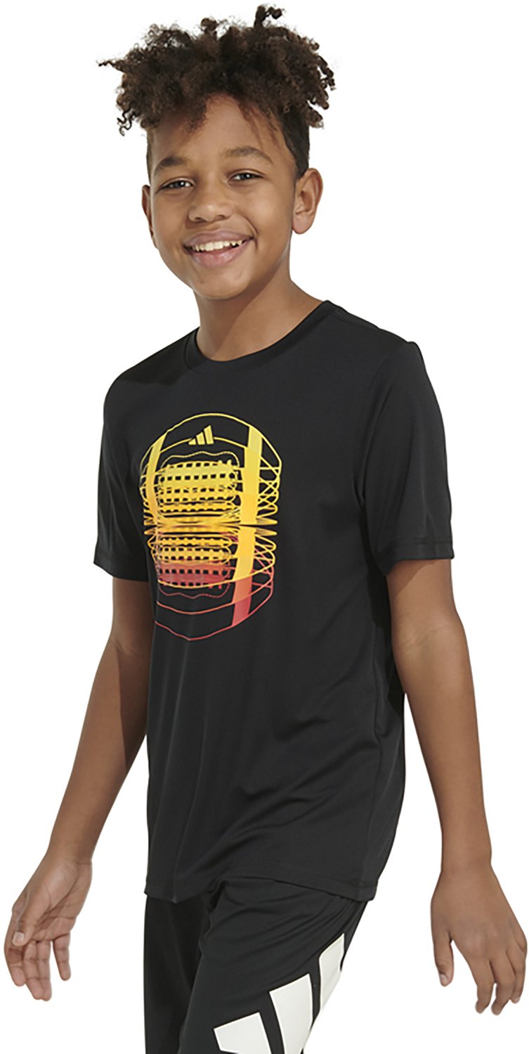 adidas Boys' Sports Graphic T-shirt - view number 3