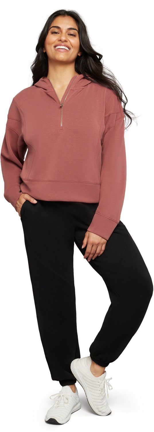 Danskin Women's Luxe Half Zip Hoodie - view number 2