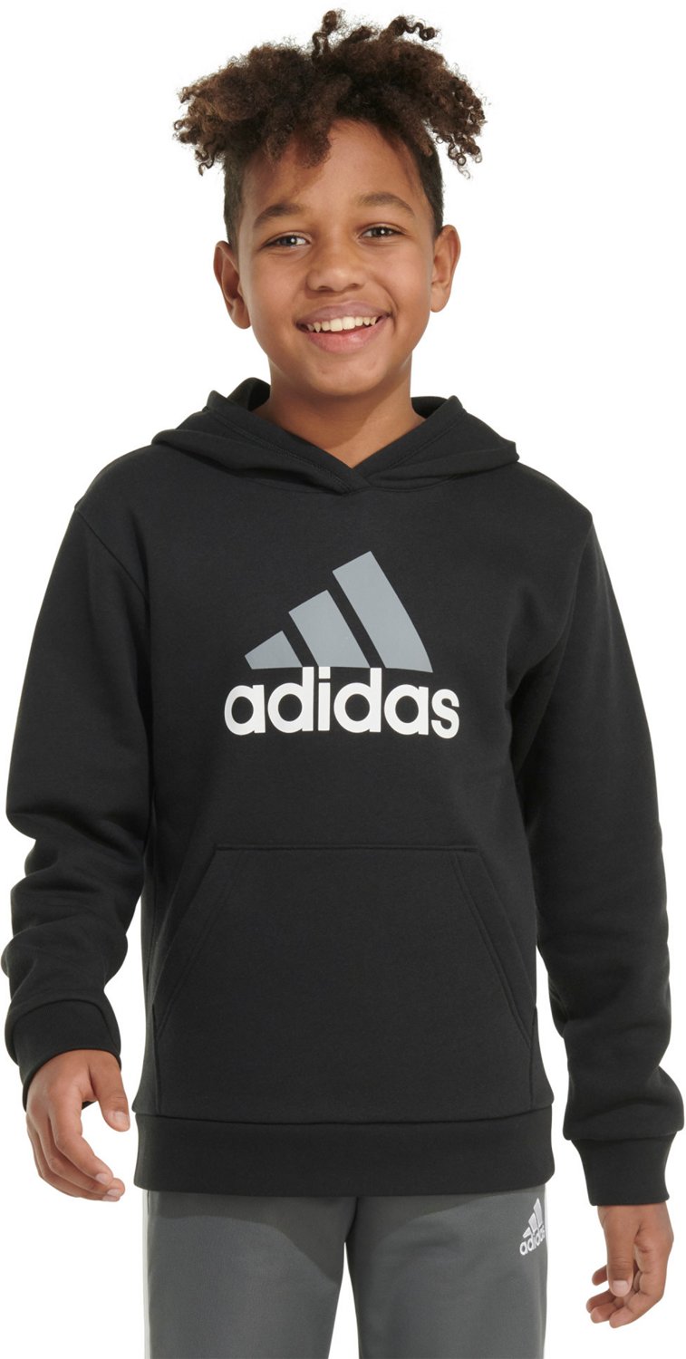 adidas Boys' Essential Cotton Fleece Hoodie