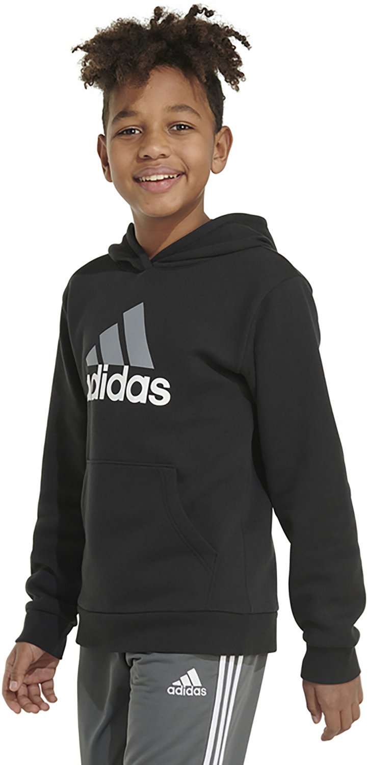 adidas Boys' Essential Cotton Fleece Hoodie - view number 3