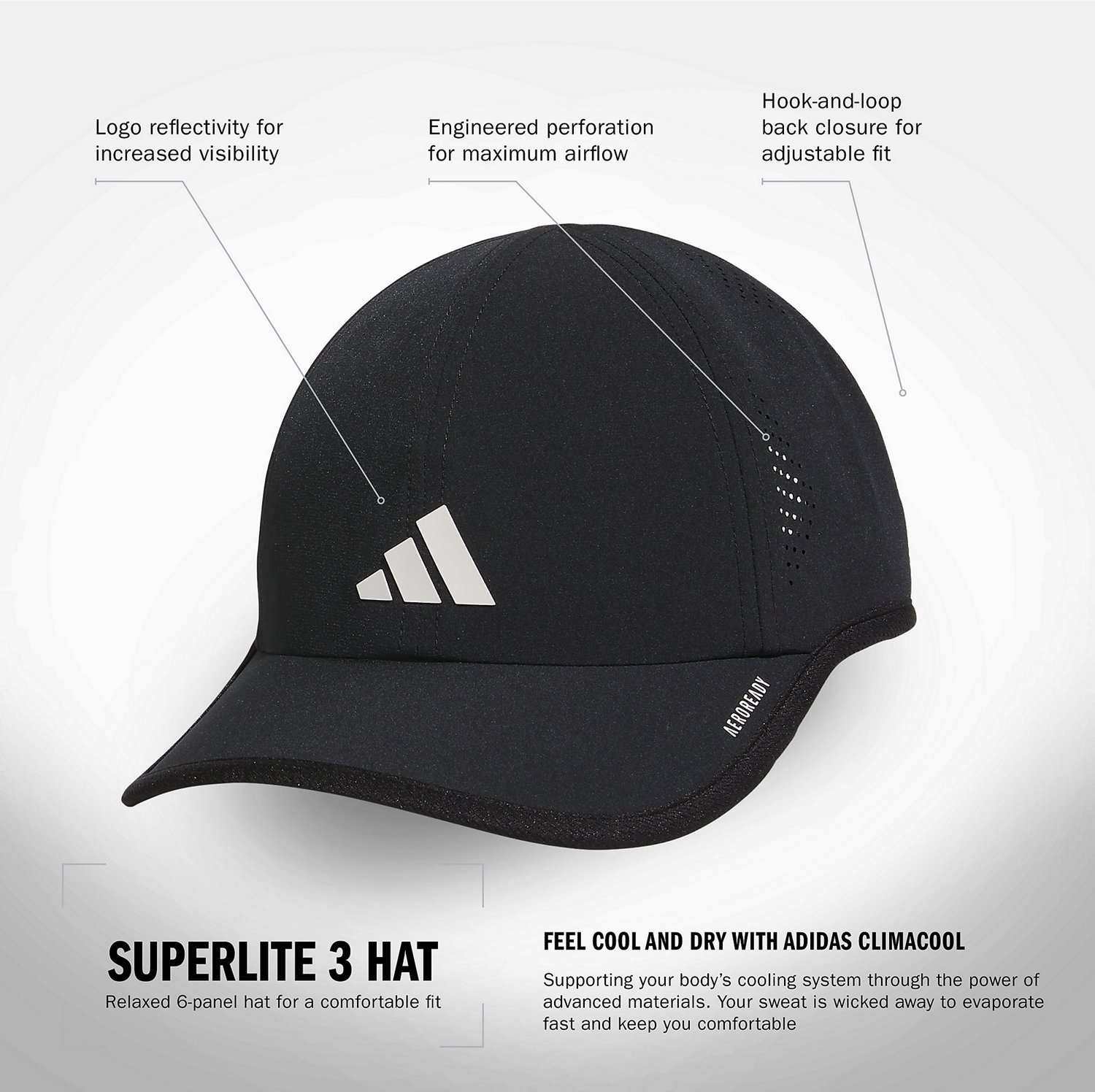 adidas Women's Superlite 3 Hat - view number 5