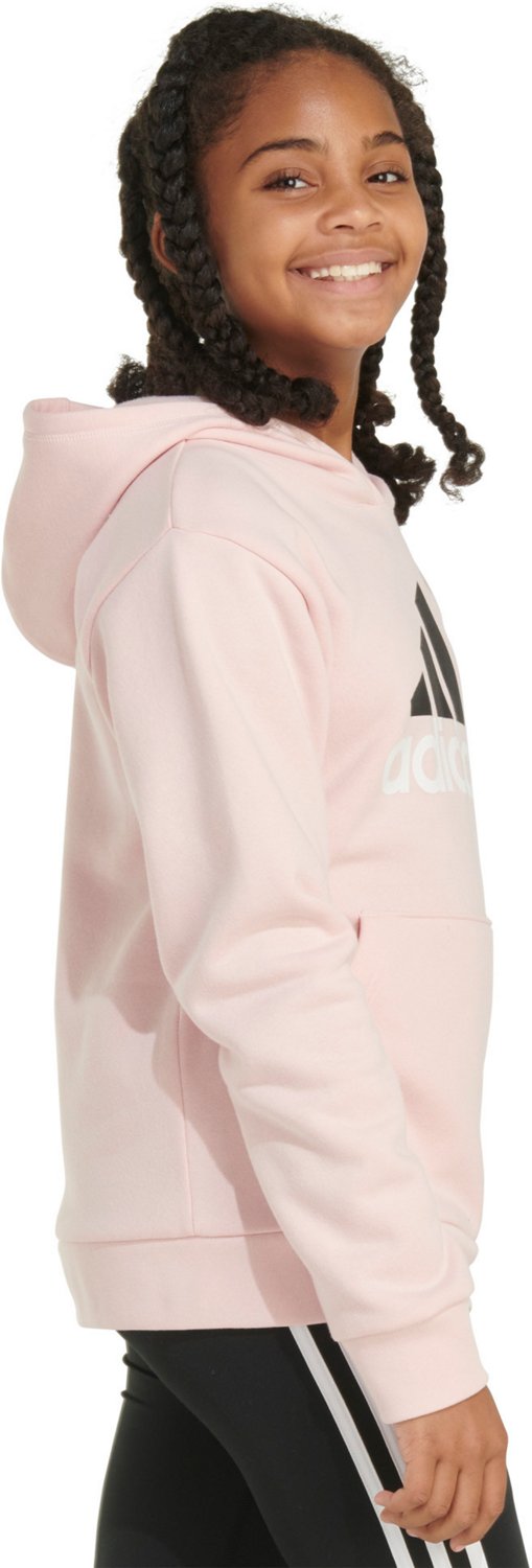 adidas Girls' Essential Graphic Pullover Hoodie - view number 2
