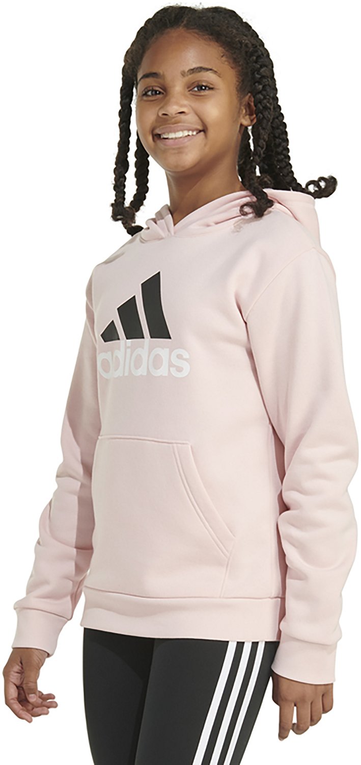 adidas Girls' Essential Graphic Pullover Hoodie - view number 3