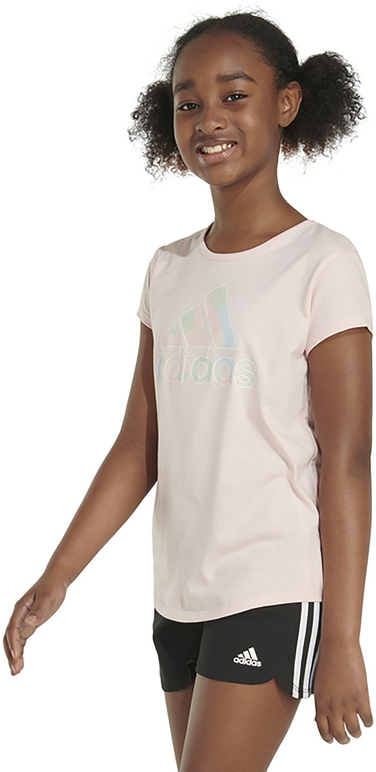 adidas Girls' Essential Short Sleeve Tee                                                                                         - view number 3