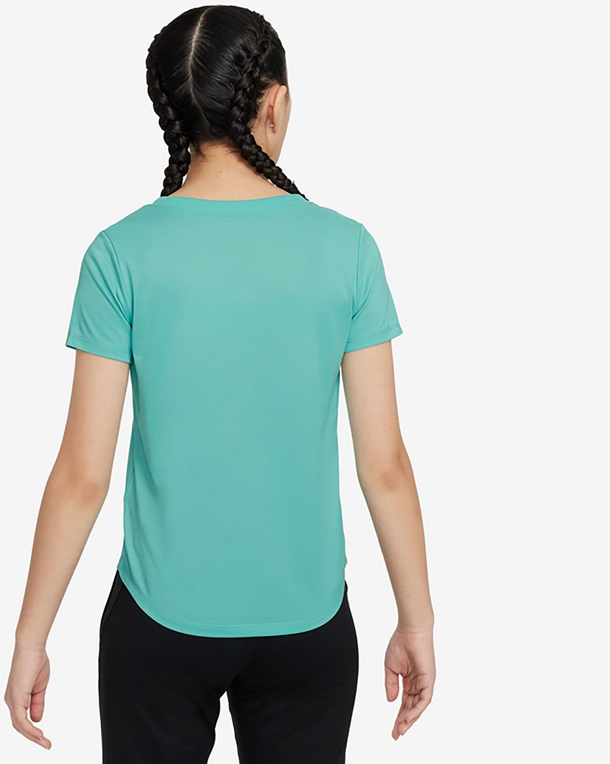 Nike Girls' Dri-FIT RLDG Pro Scoop Neck T-shirt                                                                                  - view number 2