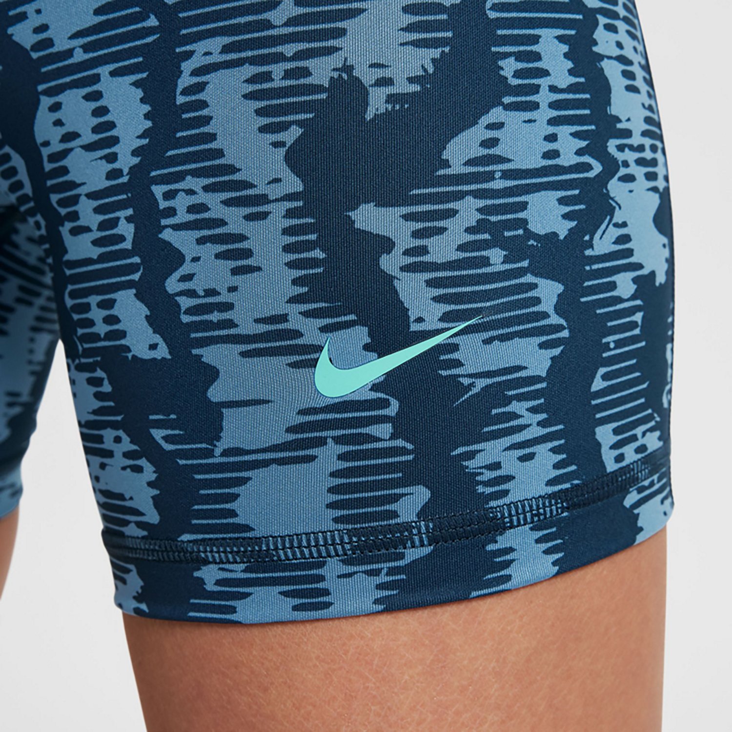 Nike Girls' Dri-FIT Sport Allover Print Shorts 3 in                                                                              - view number 3