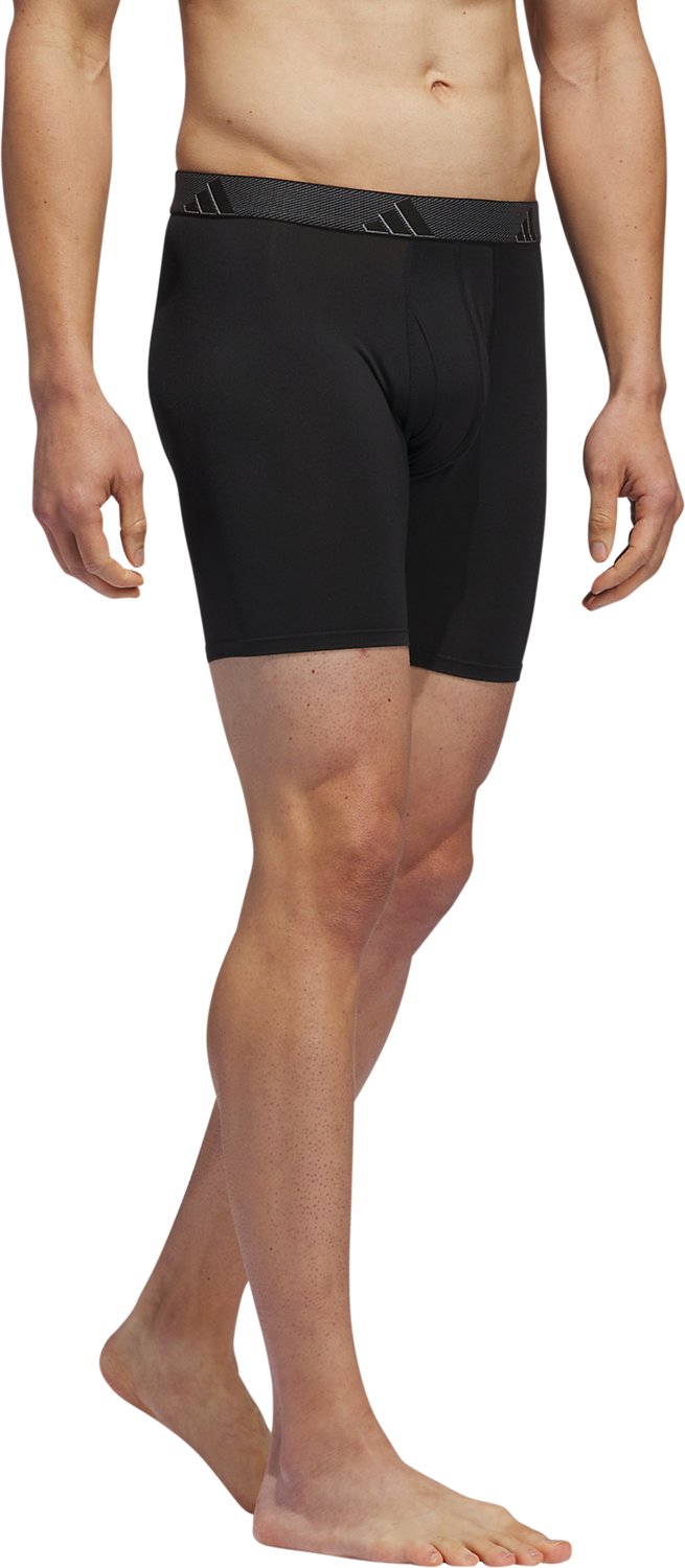 adidas Men's Microfiber Boxer Briefs 3-Pack - view number 5