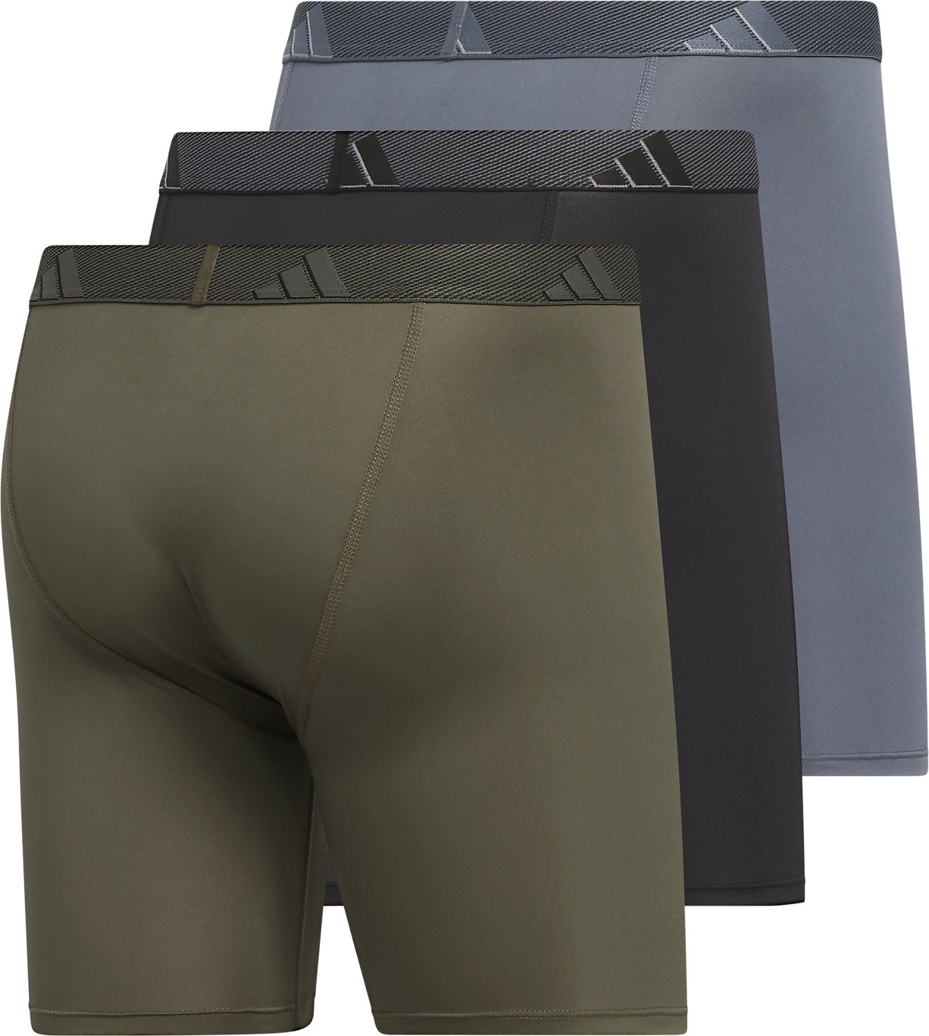 adidas Men's Microfiber Boxer Briefs 3-Pack - view number 8