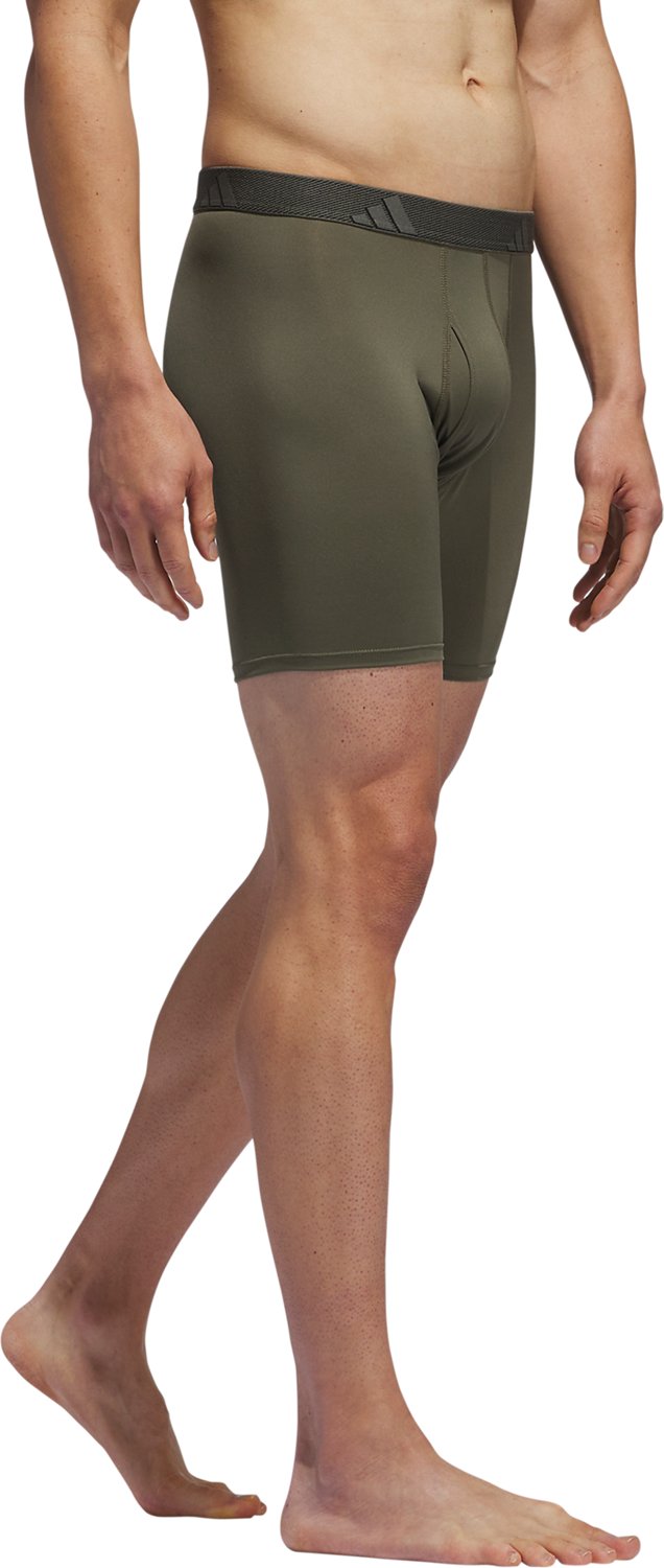 adidas Men's Microfiber Boxer Briefs 3-Pack - view number 5