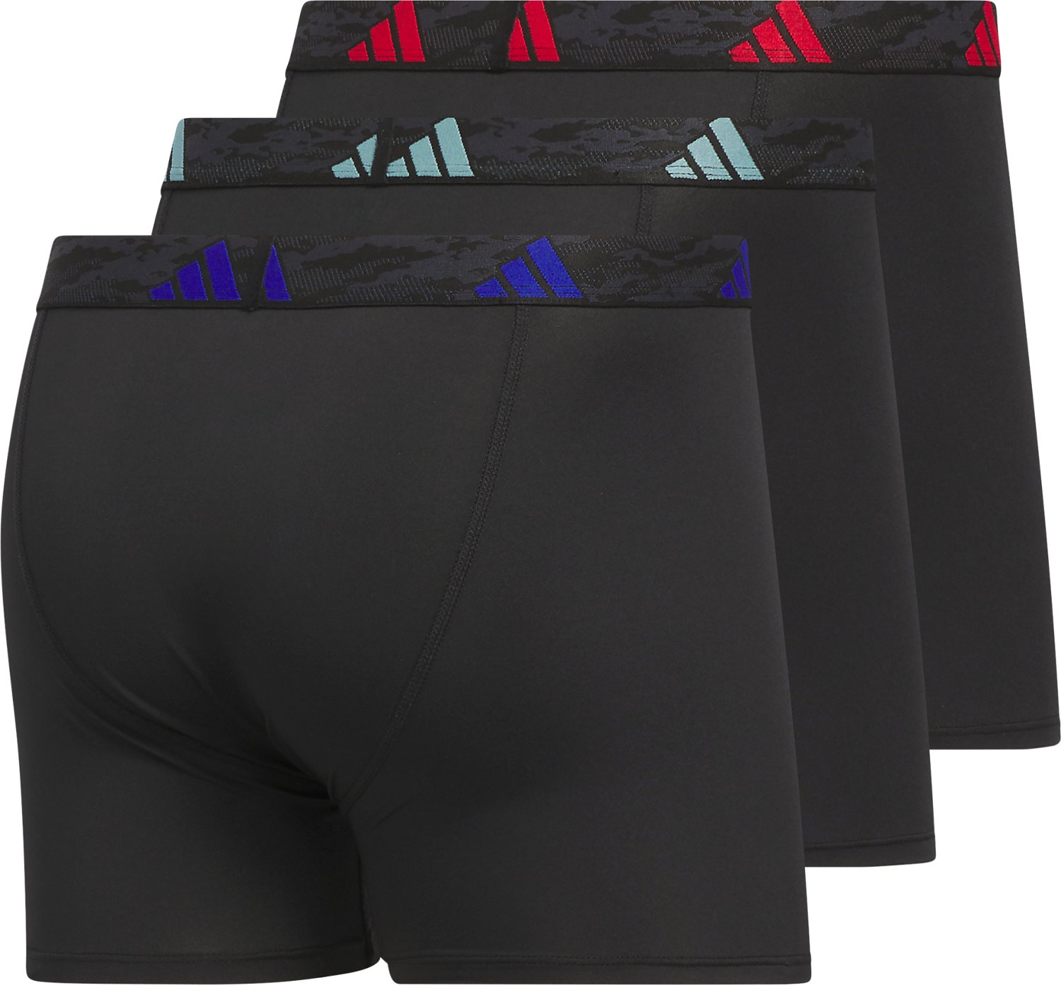 adidas Men's Microfiber Trunks 3-Pack - view number 8
