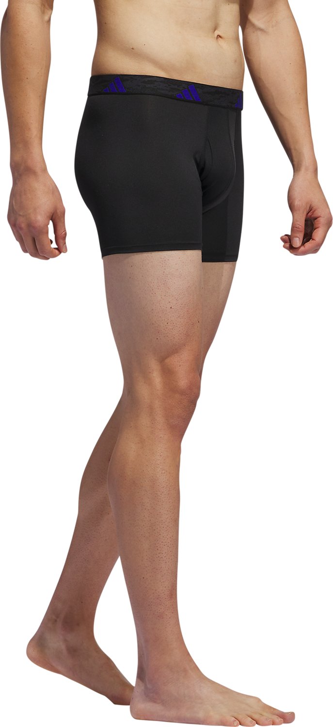 adidas Men's Microfiber Trunks 3-Pack - view number 5