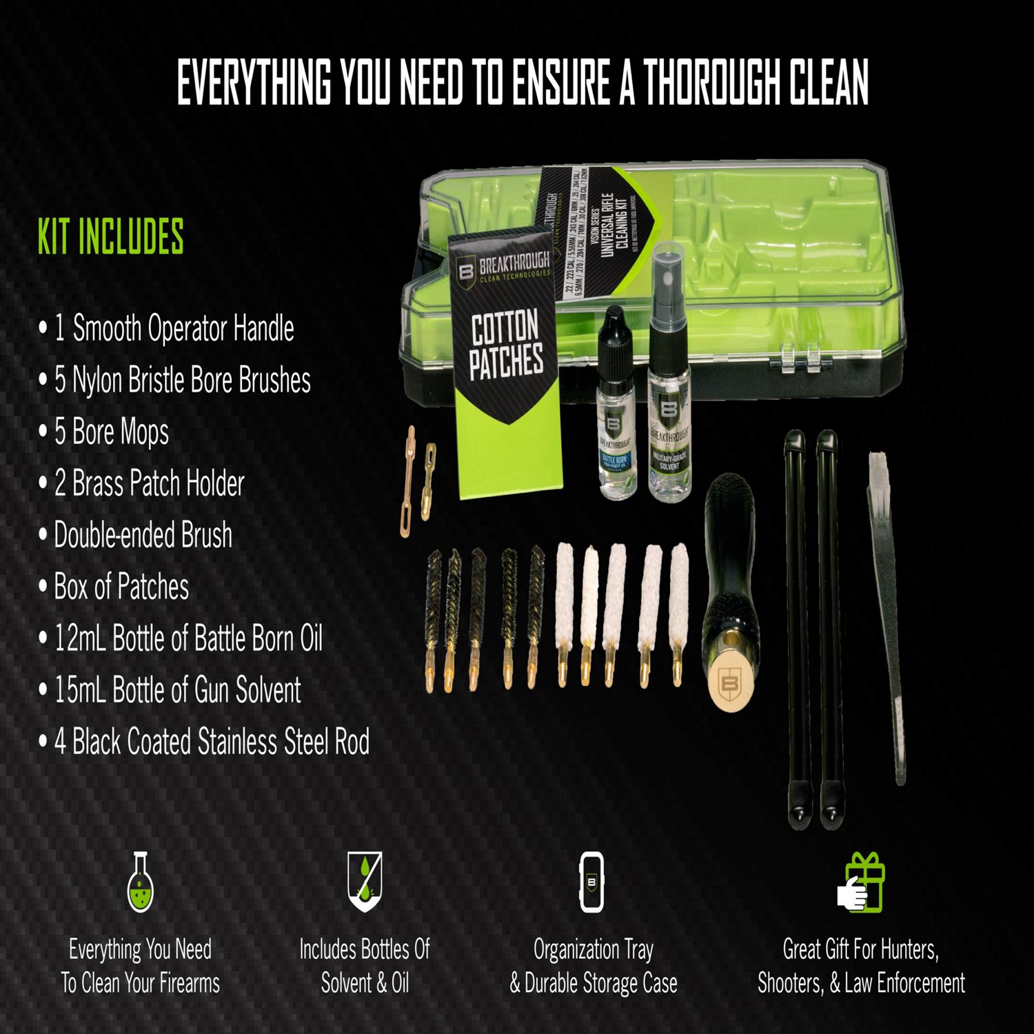 Breakthrough Clean Technologies Universal Vision Series Rifle Cleaning Kit - view number 5