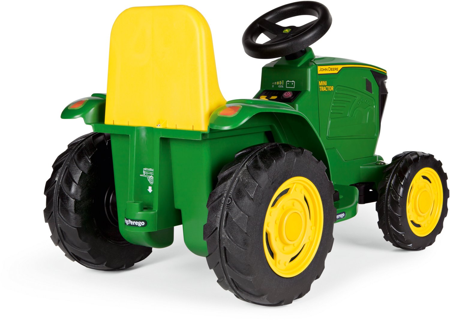 Peg Perego John Deere 6 V Mini Tractor Ride On                                                                                   - view number 3