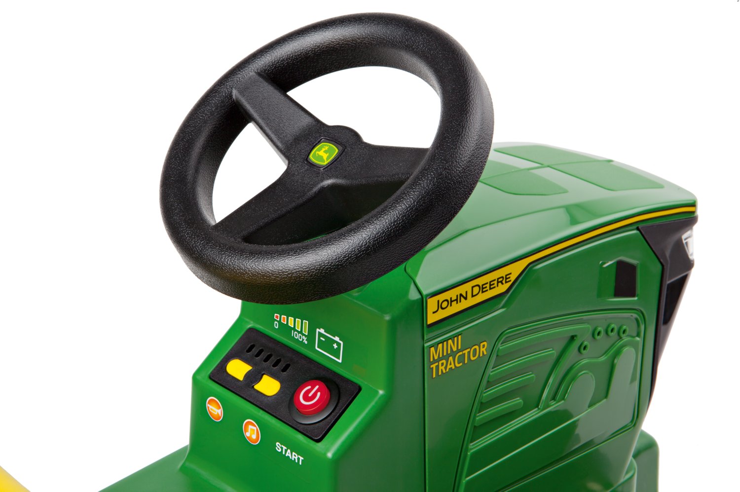 Peg Perego John Deere 6 V Mini Tractor Ride On                                                                                   - view number 5