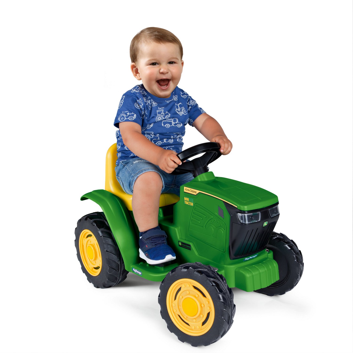 Peg Perego John Deere 6 V Mini Tractor Ride On                                                                                   - view number 8