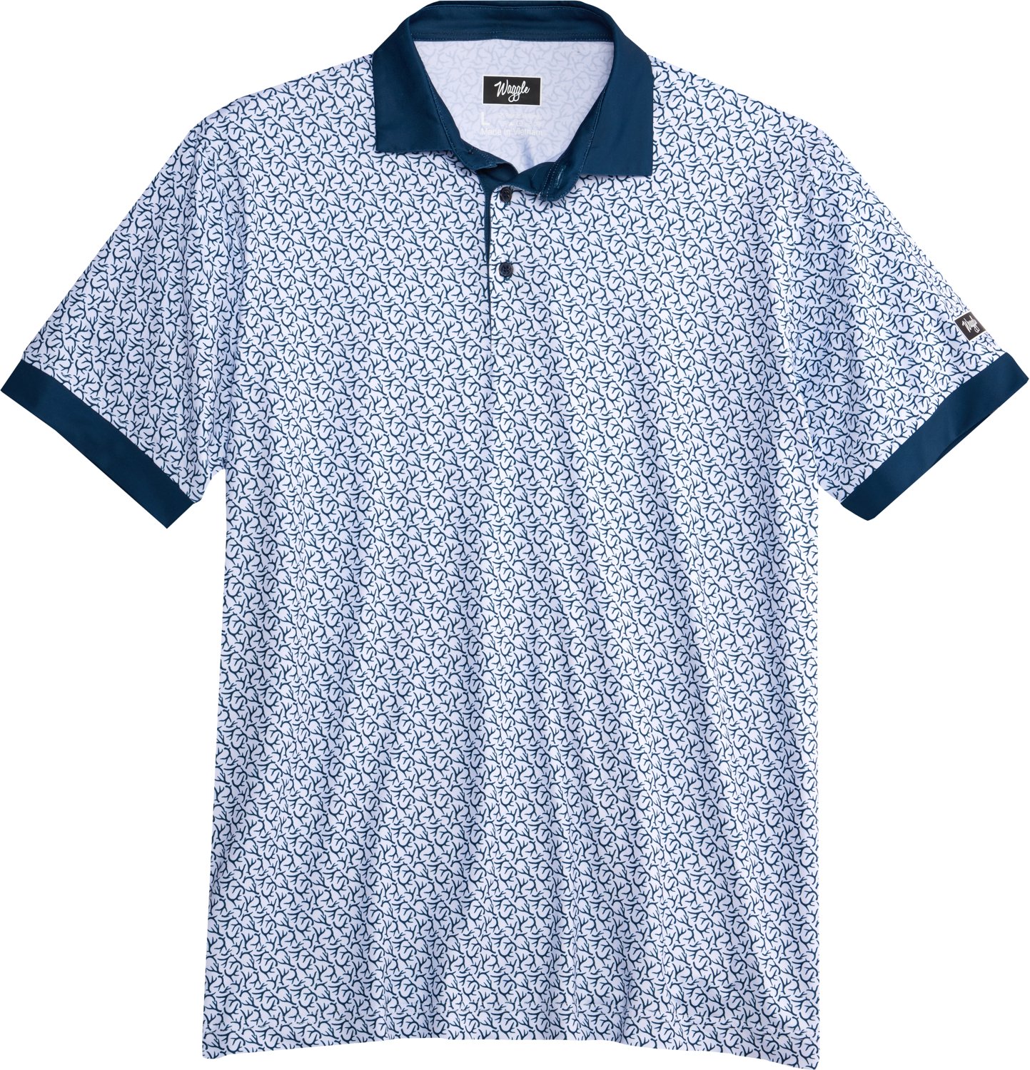 Waggle Men's Rolling Stag Polo                                                                                                   - view number 1