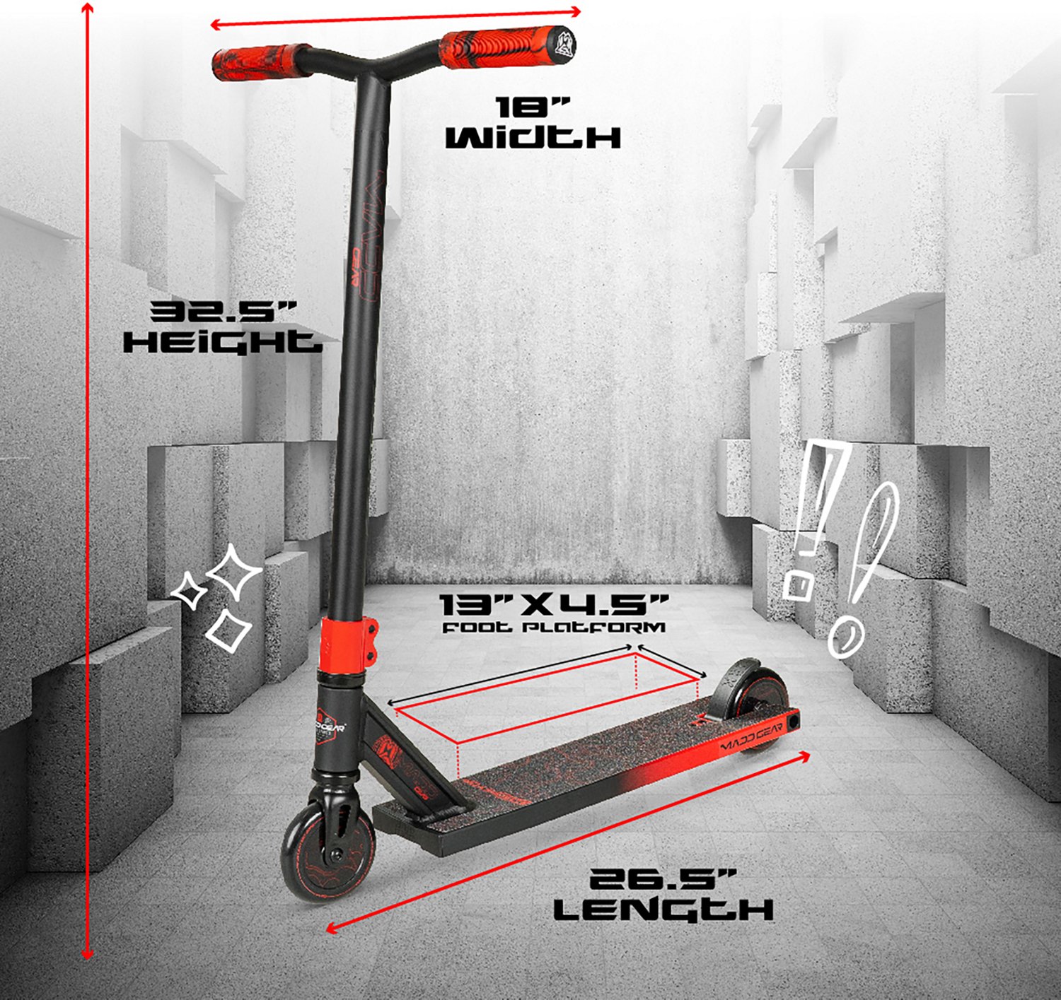 Madd Gear MG3 Psyop Kick Pro Scooter - view number 5