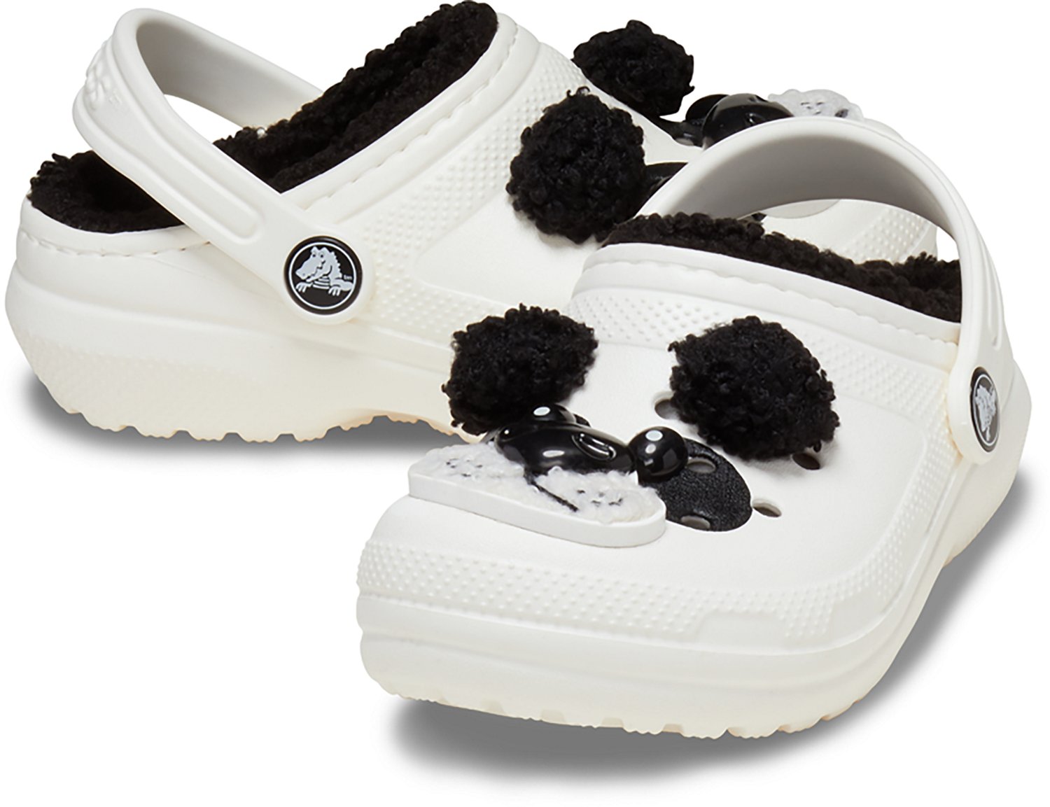 Crocs Toddler Classic Fun Lab Panda Lined Clog - view number 4