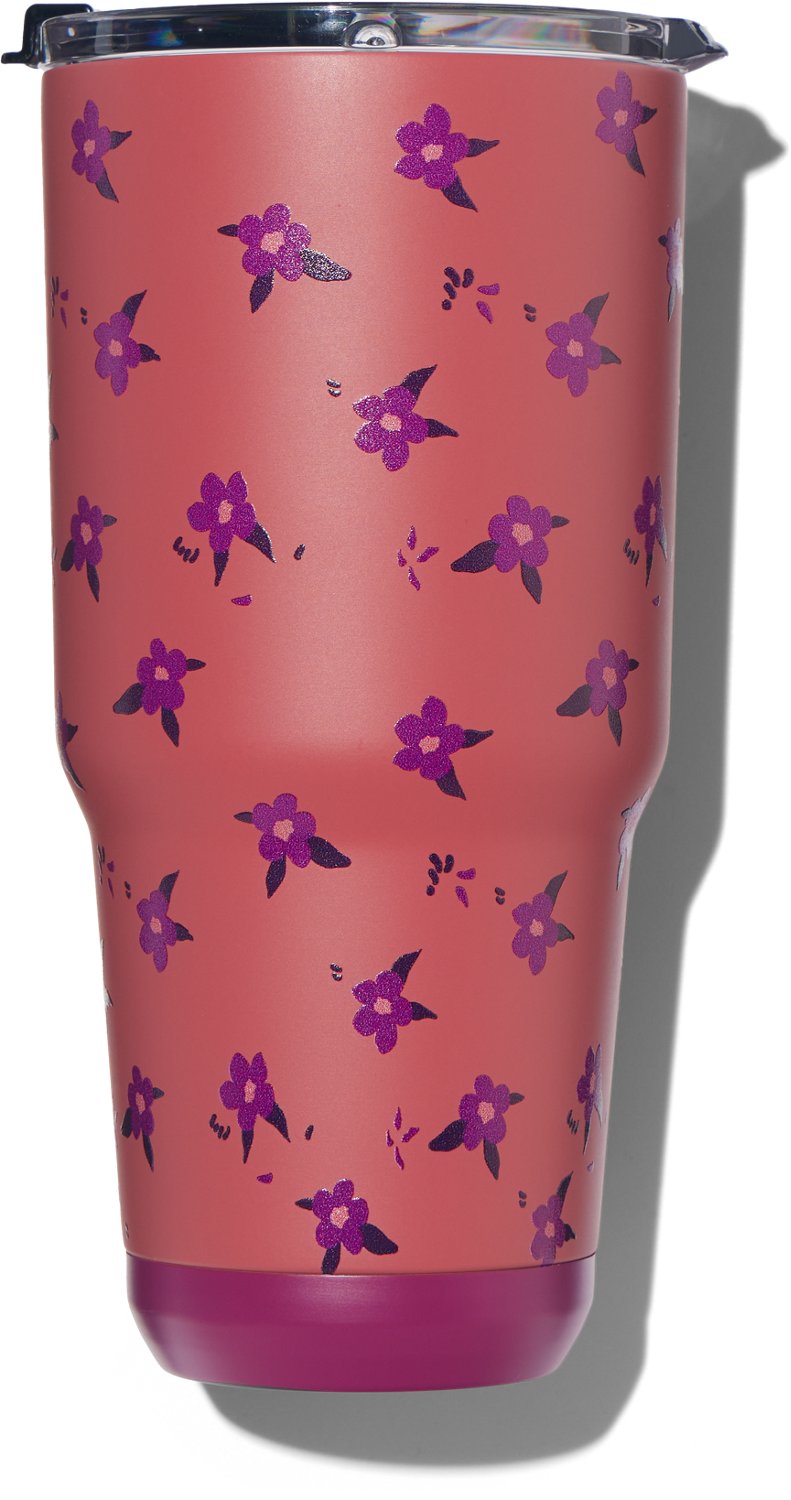 Magellan Outdoors 30 oz. Floral Tumbler with Lid - view number 1