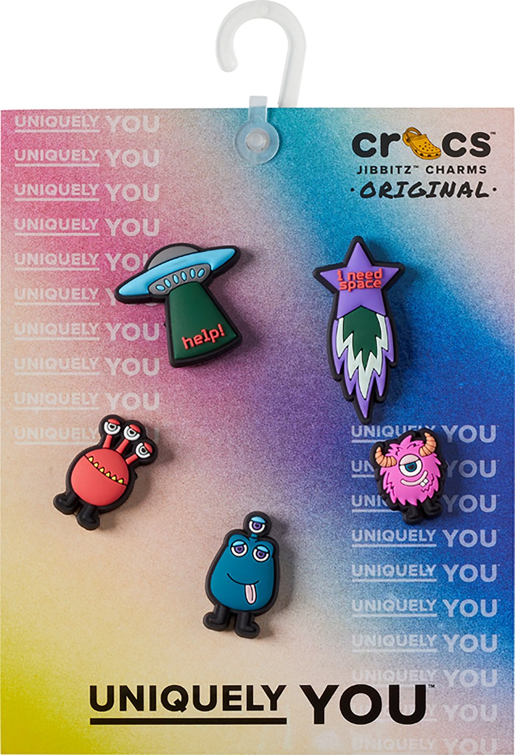 Crocs Jibbitz Space Cadet Charms 5-Pack