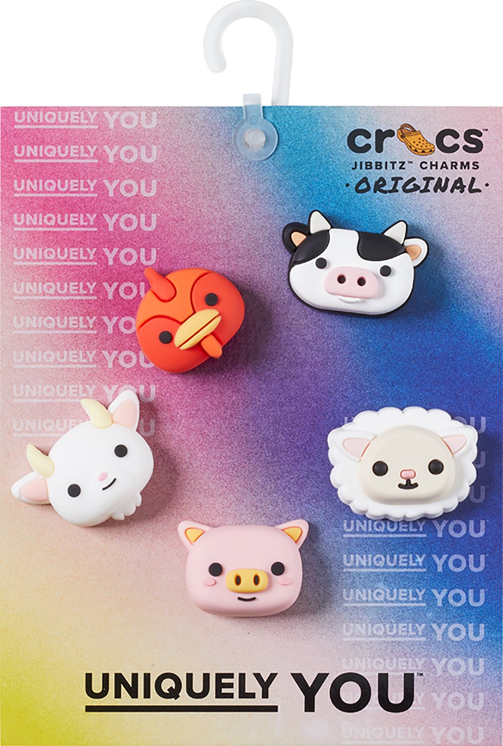 Crocs Jibbitz 3-D Farm Animal Faces Charms 5-Pack - view number 4