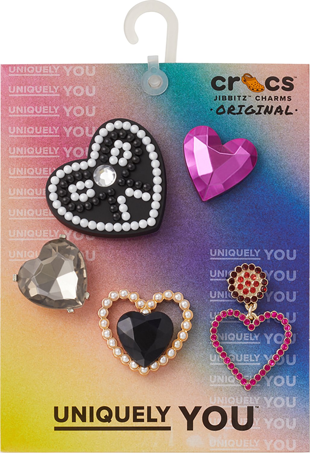 Crocs Jibbitz All of The Hearts Charms 5-Pack - view number 4