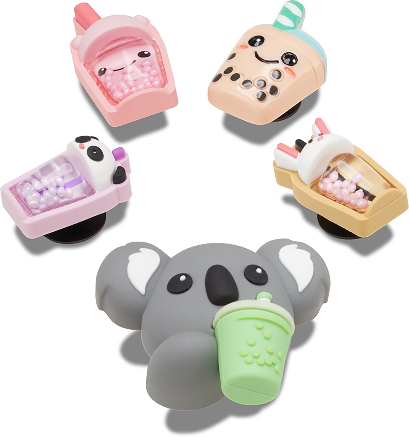 Crocs Jibbitz Drinking Boba Charms 5-Pack                                                                                        - view number 2