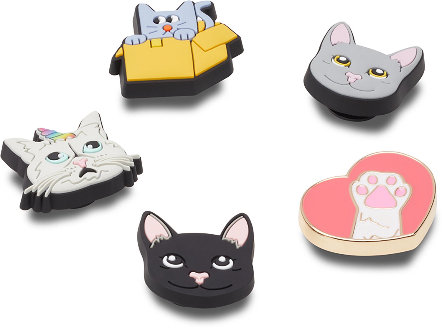 Crocs Jibbitz Cats Charms 5-Pack - view number 2