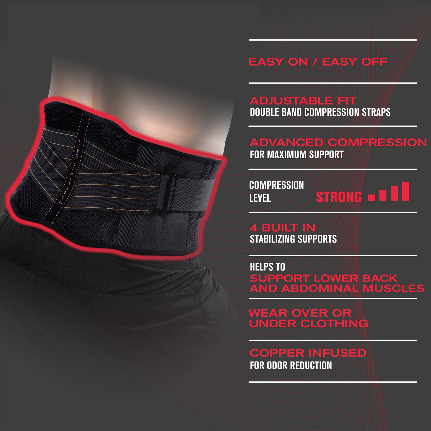 Copper Fit Elite Back Pro Sleeve                                                                                                 - view number 4