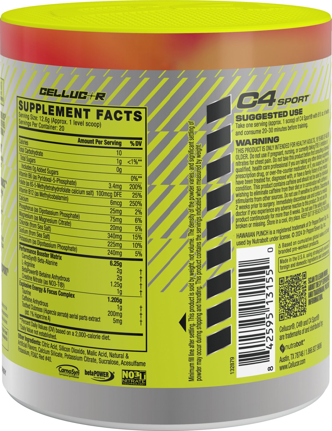 Cellucor C4 Sport Pre-Workout Supplement                                                                                         - view number 2