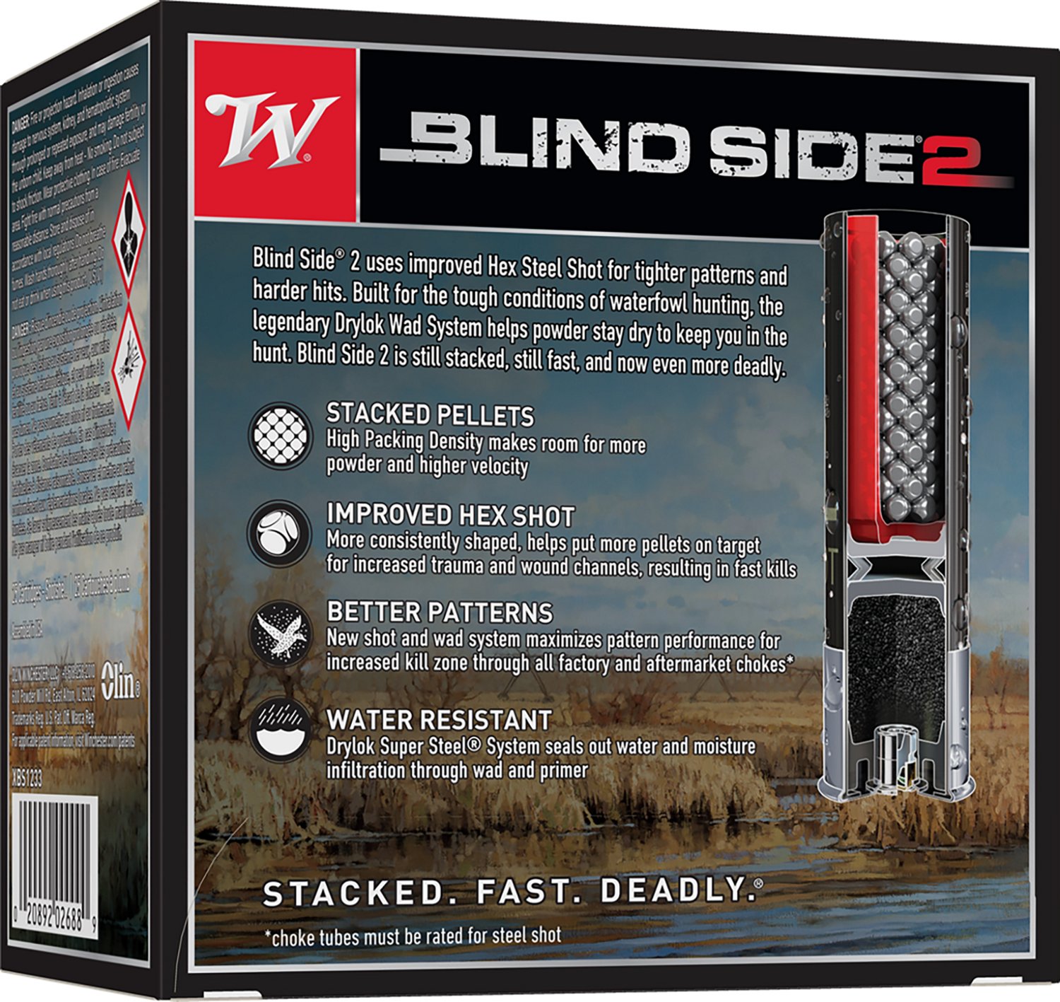Winchester Blind Side 2 Waterfowl 12 Gauge Shotshells - 25 Rounds - view number 2