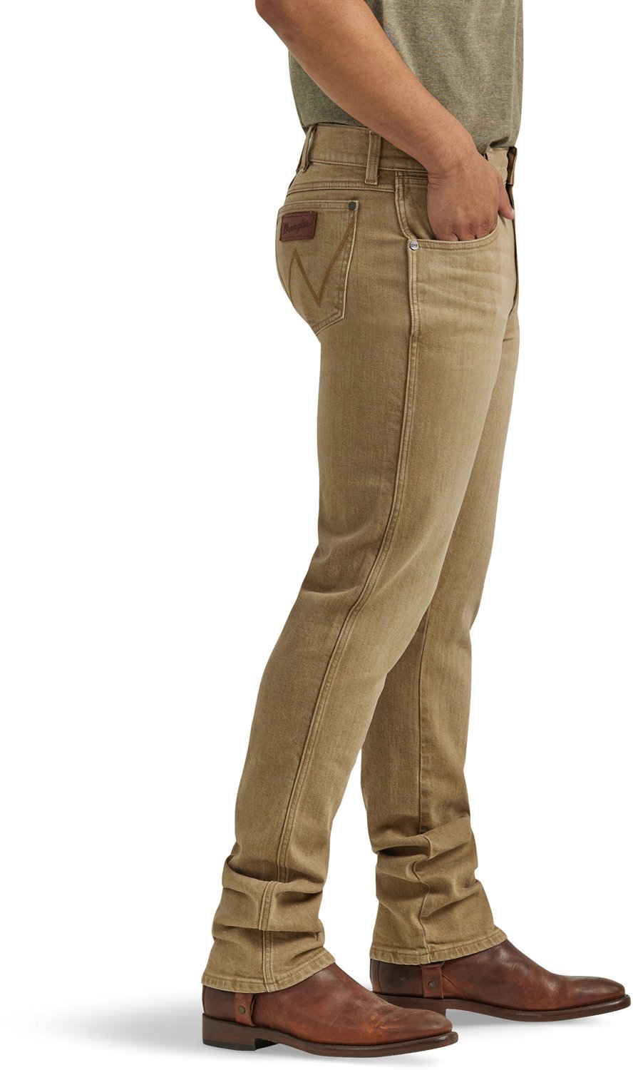Wrangler Men's Color Wash Retro Slim Straight Jeans - view number 2