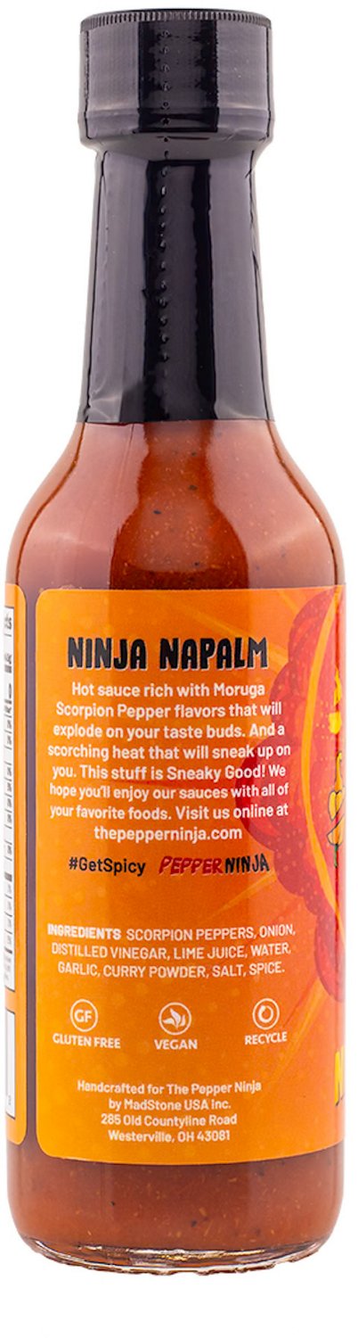 Heatonist Ninja Napalm Hot Sauce                                                                                                 - view number 3