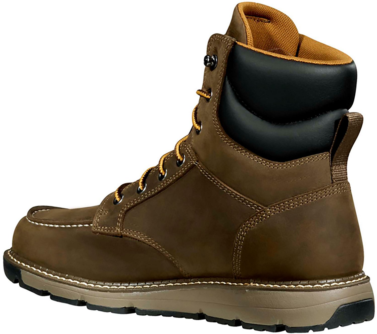 Carhartt Men's Millbrook 6 in Waterproof Wedge Work Boots                                                                        - view number 4