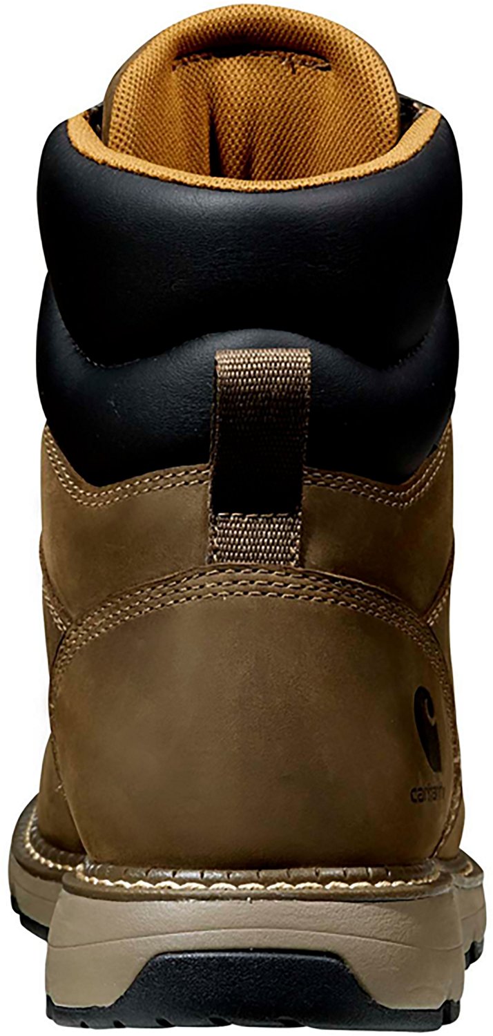 Carhartt Men's Millbrook 6 in Waterproof Wedge Work Boots                                                                        - view number 6