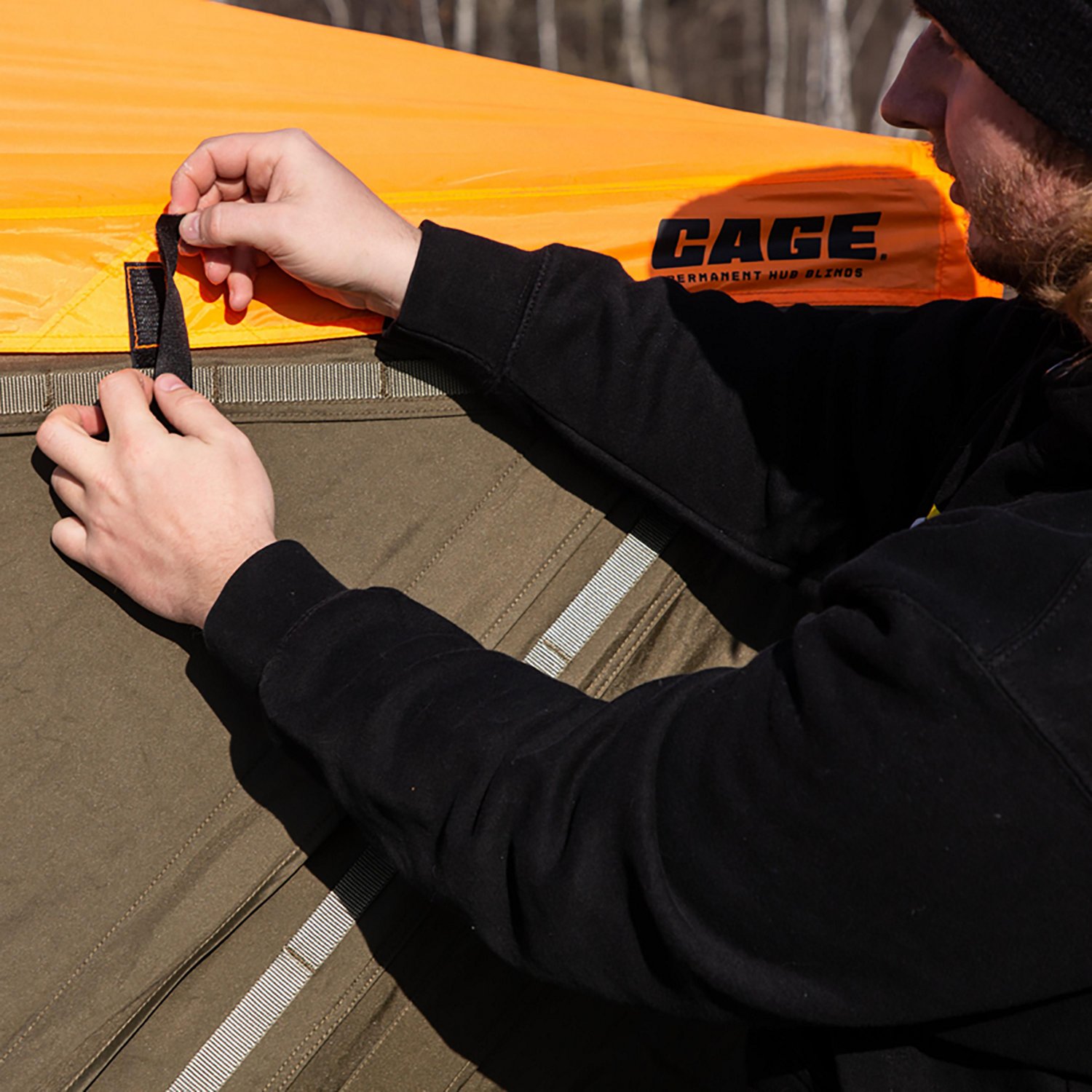 CAGE Blaze Orange Safety Cap - view number 4