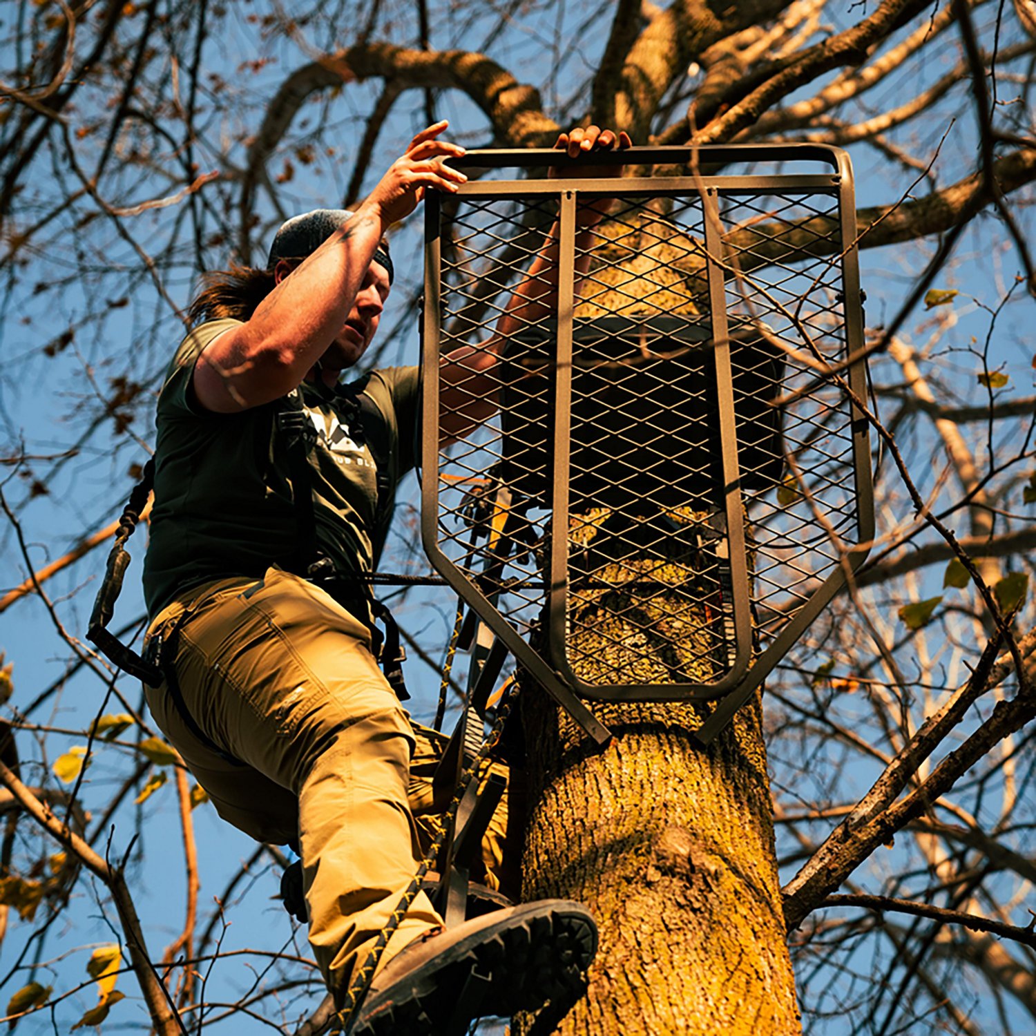 Rivers Edge Big Foot XL Classic Lever-Action Hang-On Treestand - view number 4