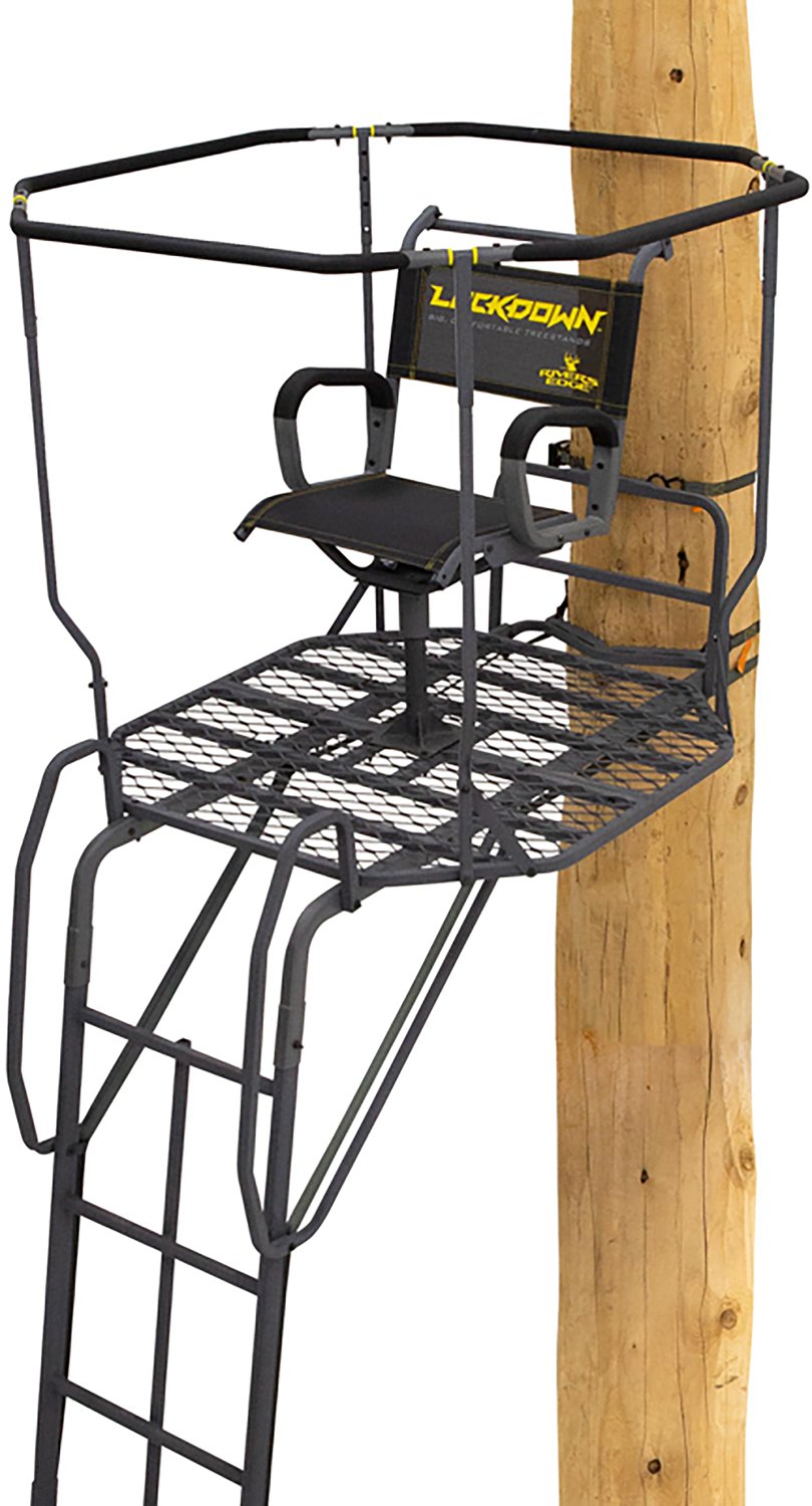 Rivers Edge Lockdown 21 ft 360 1-Man Ladder Tree Stand